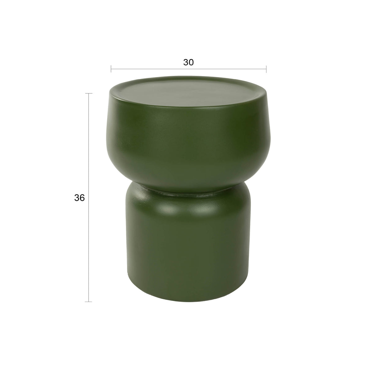 Modern European furniture - Matte Finished Side Table - www.oroa.com | Oroa.com