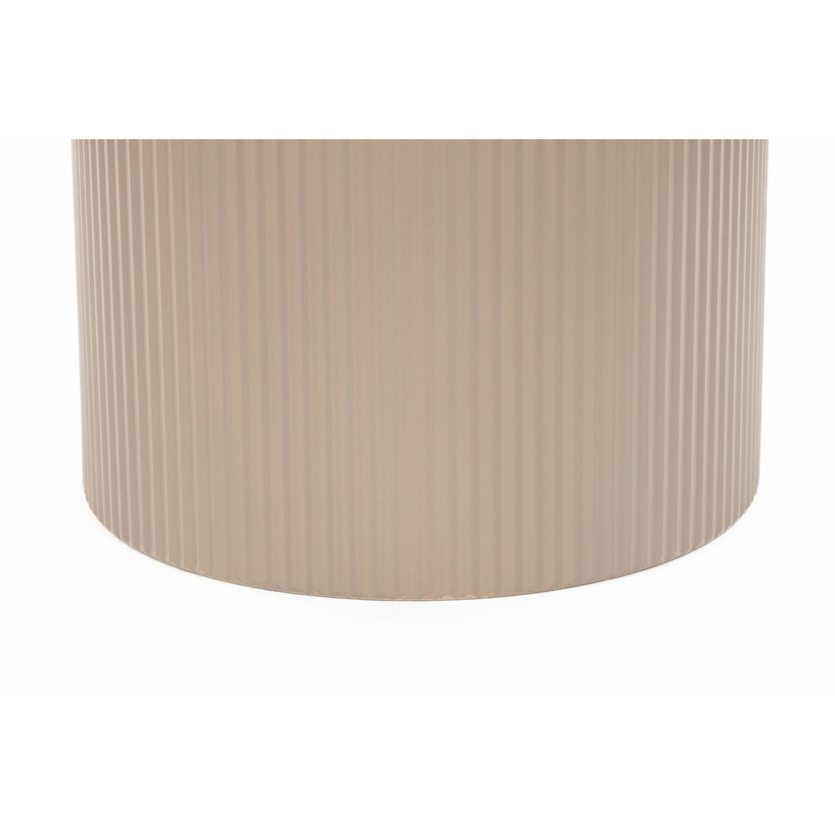 Modern European furniture - Beige Marble Round Side Table - www.oroa.com | Oroa.com