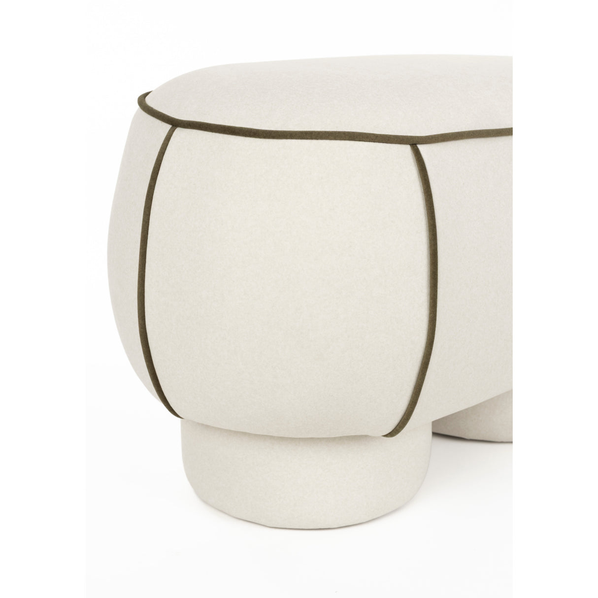Modern European furniture - Fabric Upholstered Bench M - www.oroa.com | Oroa.com