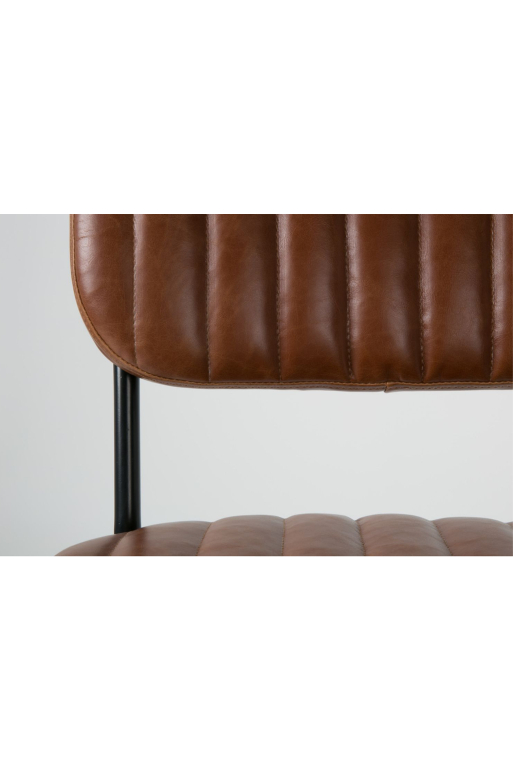 Channeled Leather Dining Chair | DF Jake | Oroa.com