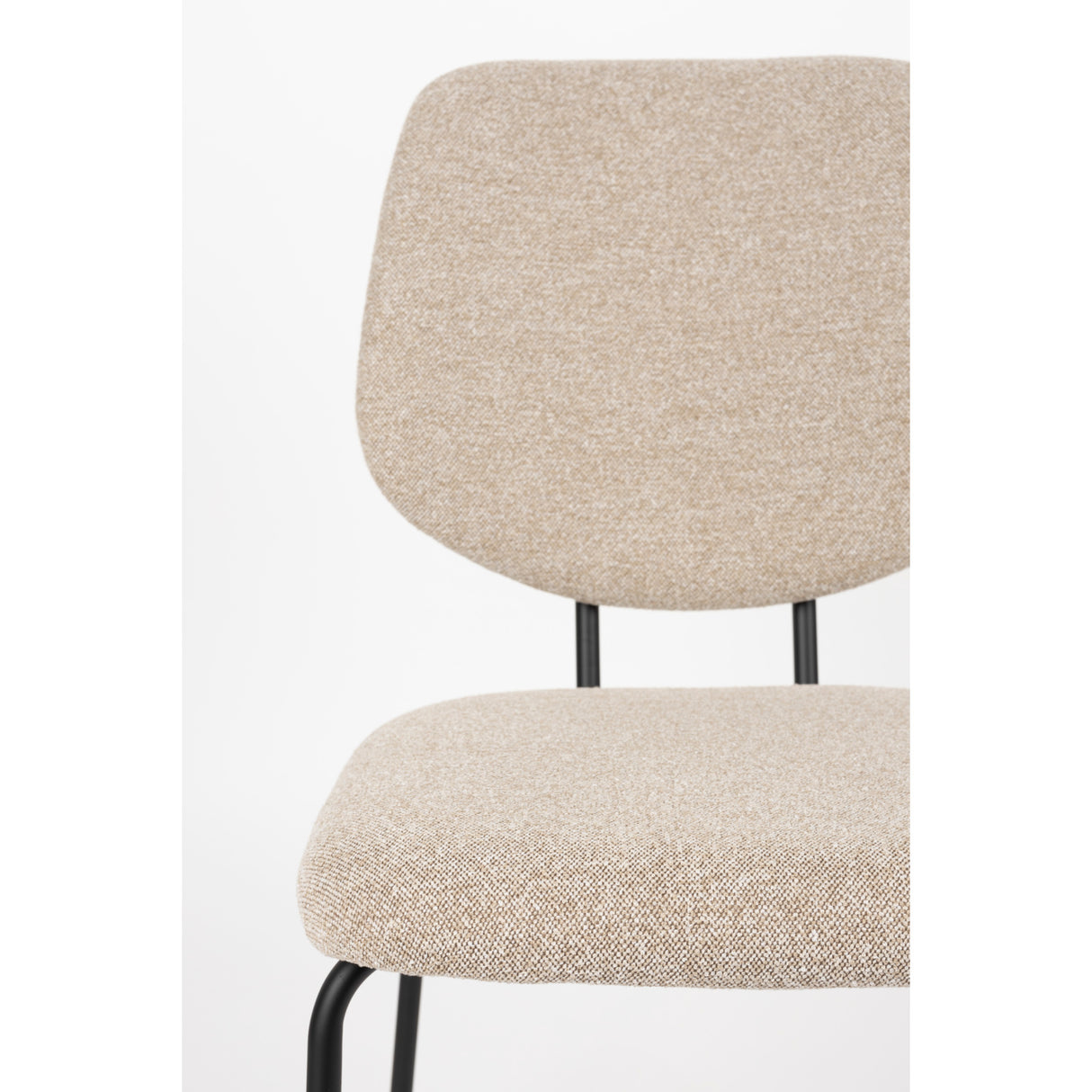 Modern European furniture - Metal Framed Dining Chairs (2) - www.oroa.com | Oroa.com