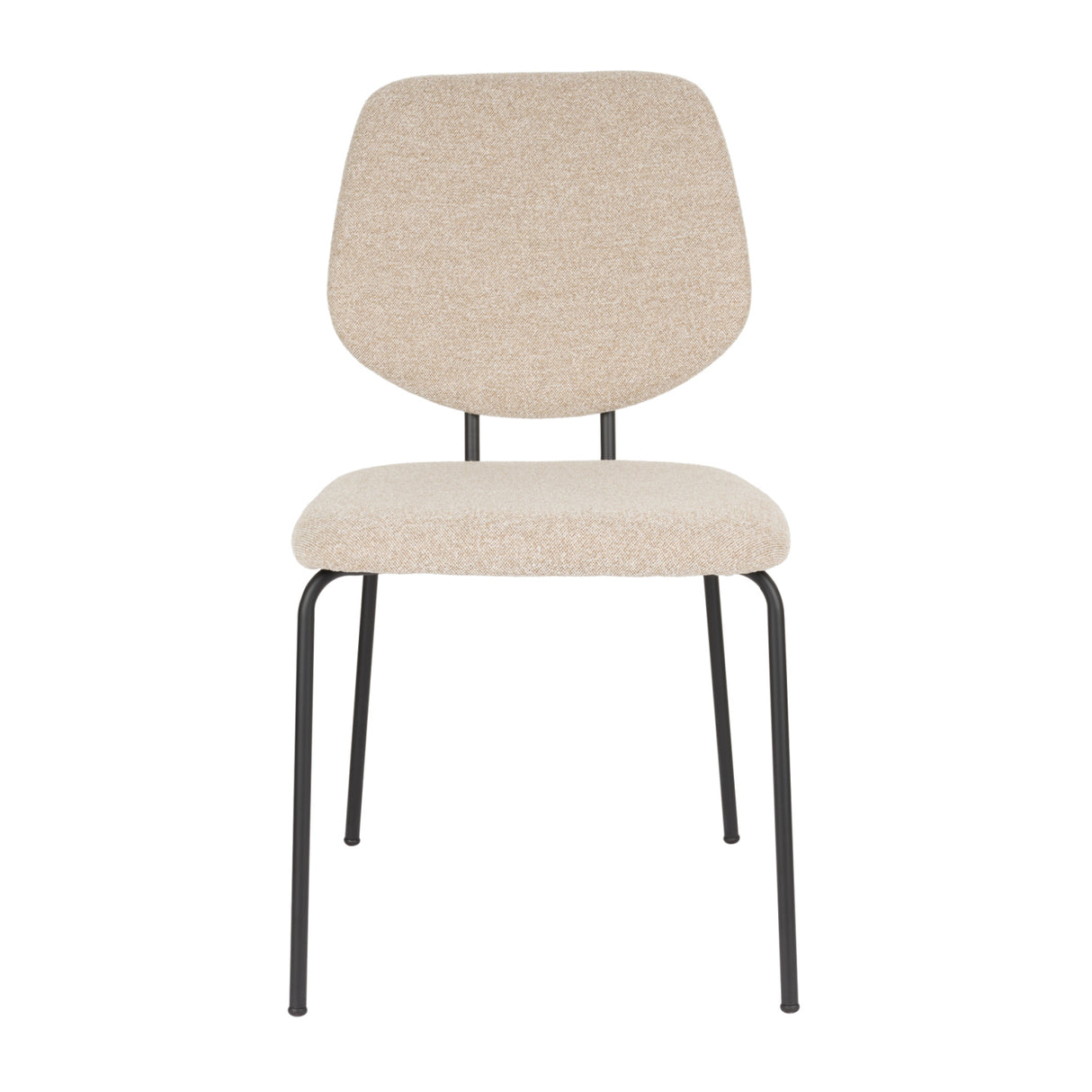 Modern European furniture - Metal Framed Dining Chairs (2) - www.oroa.com | Oroa.com