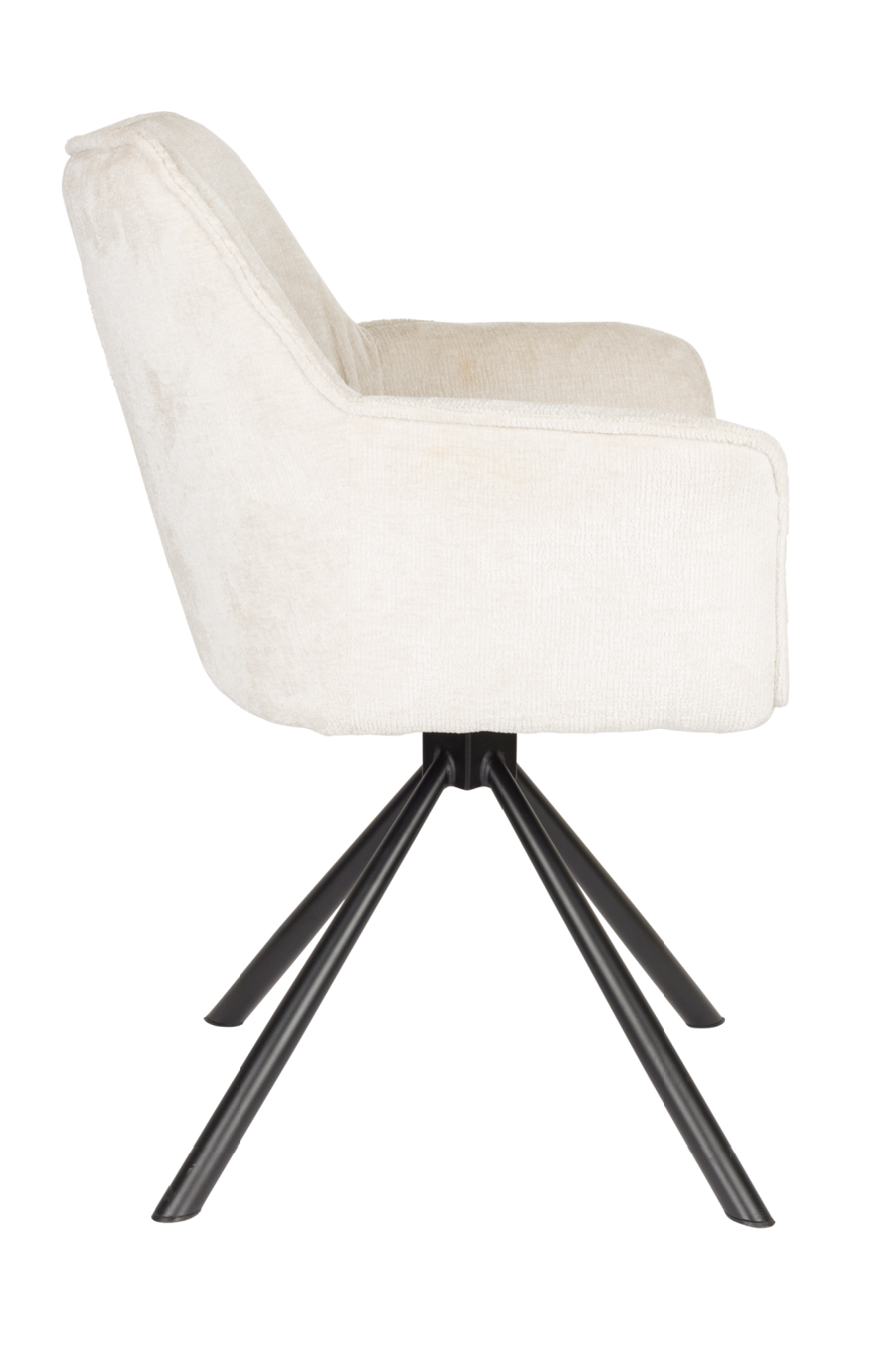 Beige Swivel Armchair Set (2) | DF Kodak | OROA.com
