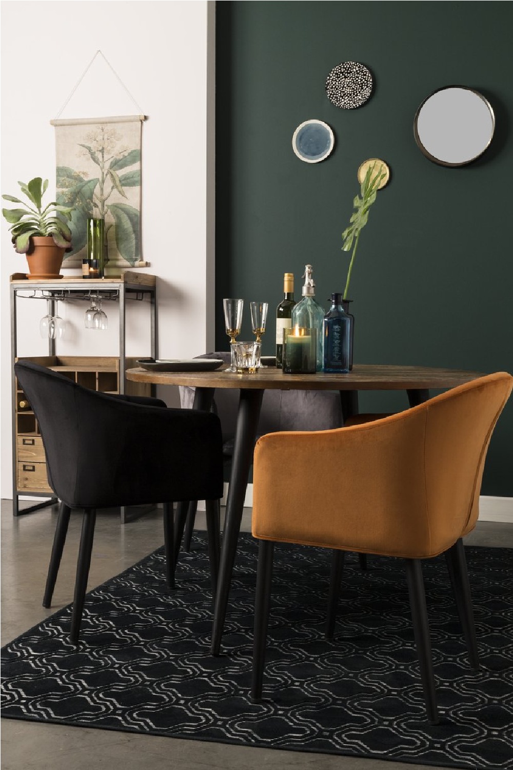 Velvet Dining Armchair | DF Catelyn | Oroa.com