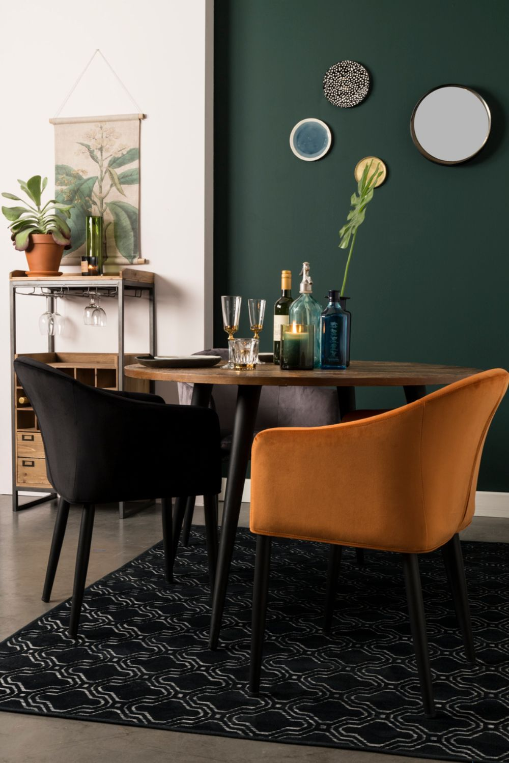 Velvet Dining Armchair | DF Catelyn | Oroa.com