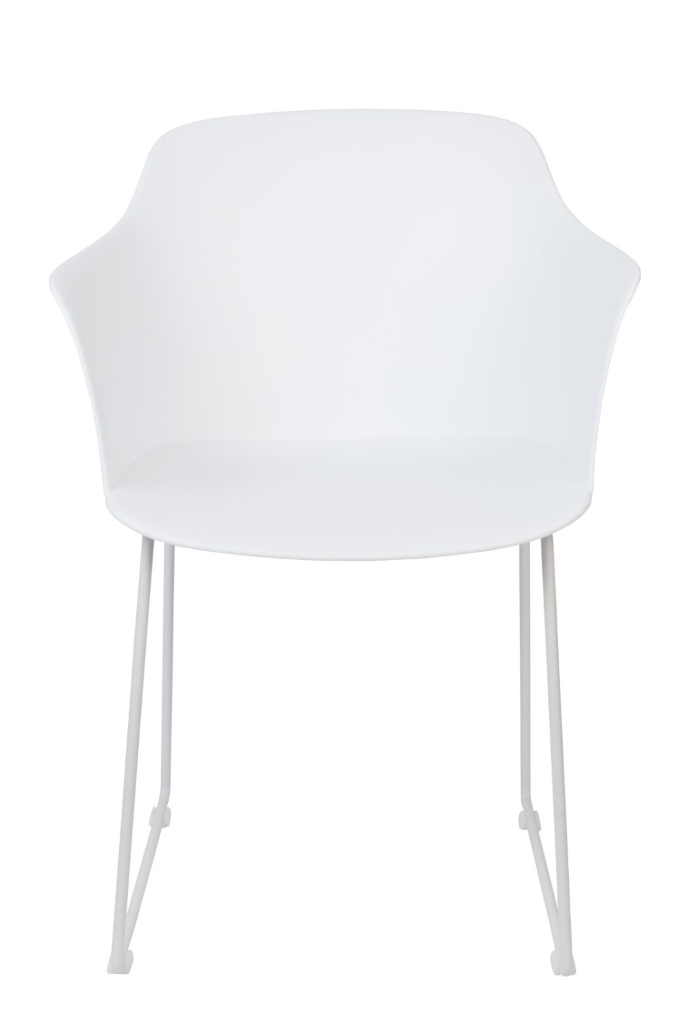 White Contemporary Dining Chairs (2) | DF Tango | Oroatrade.com