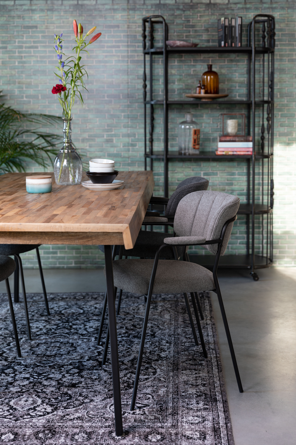 Upholstered Industrial Armchairs (2) | DF Jolien | OROA.com