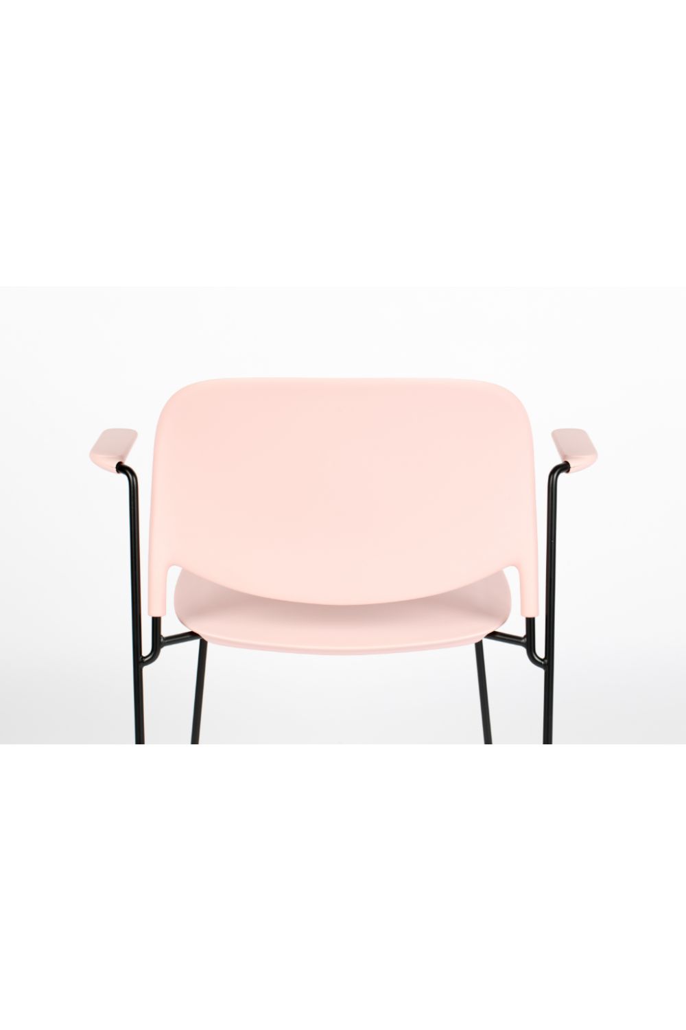 Pink Dining Chairs With Arms (4) | DF Stacks | OROA.com