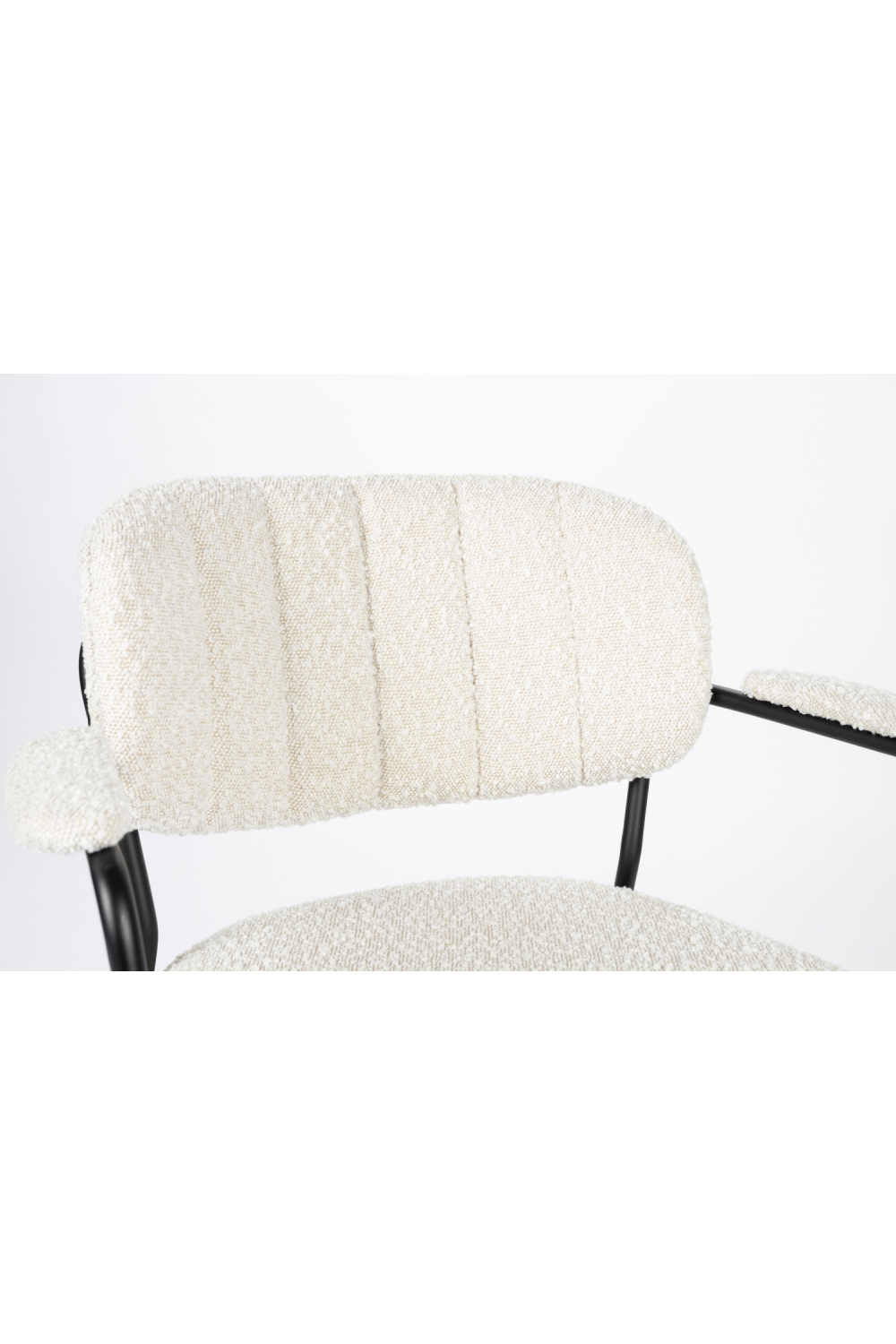 Bouclé Upholstered Armchairs (2) | DF Jolien | OROA.com