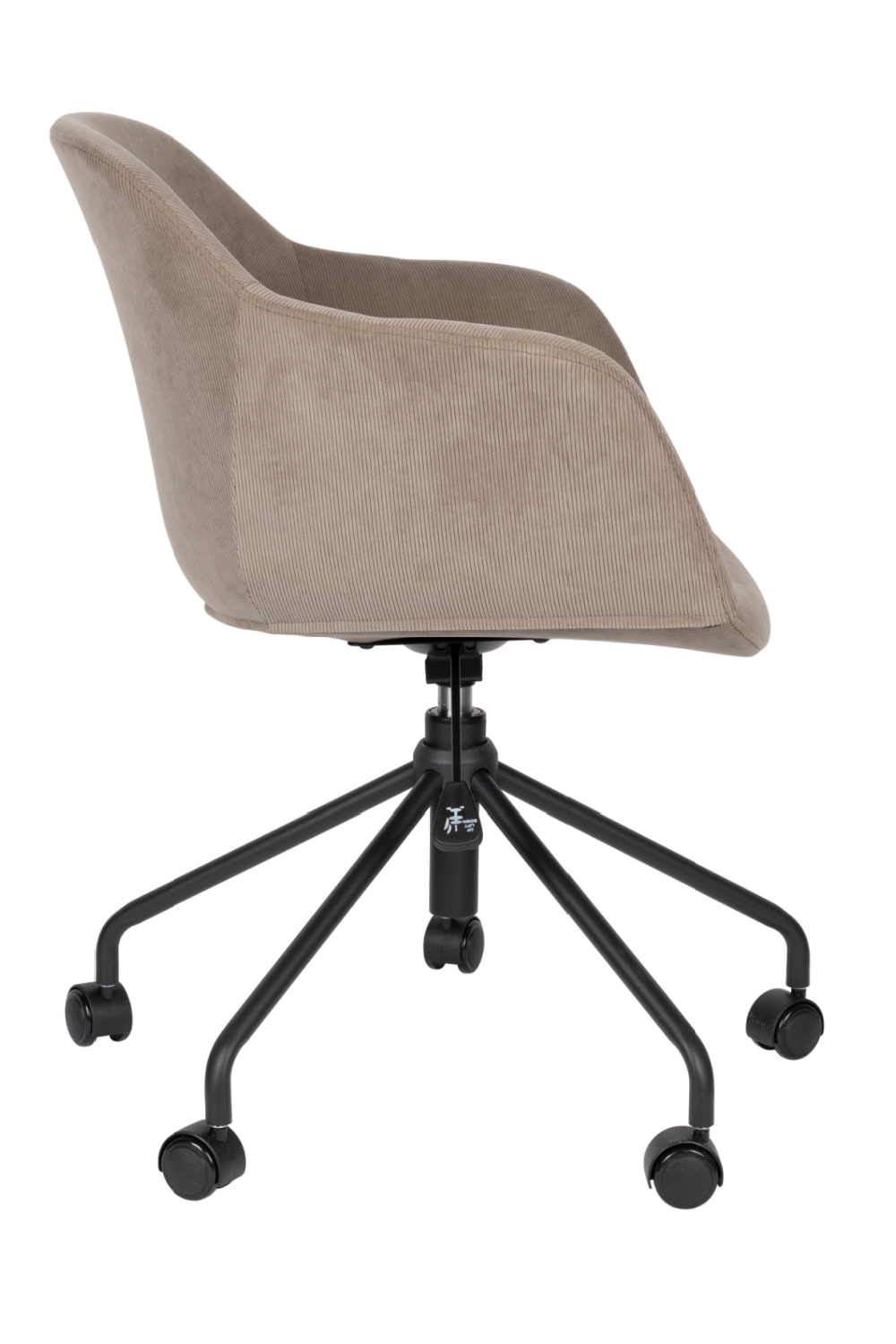Upholstered Swivel Office Armchair | DF Junzo | OROA.com