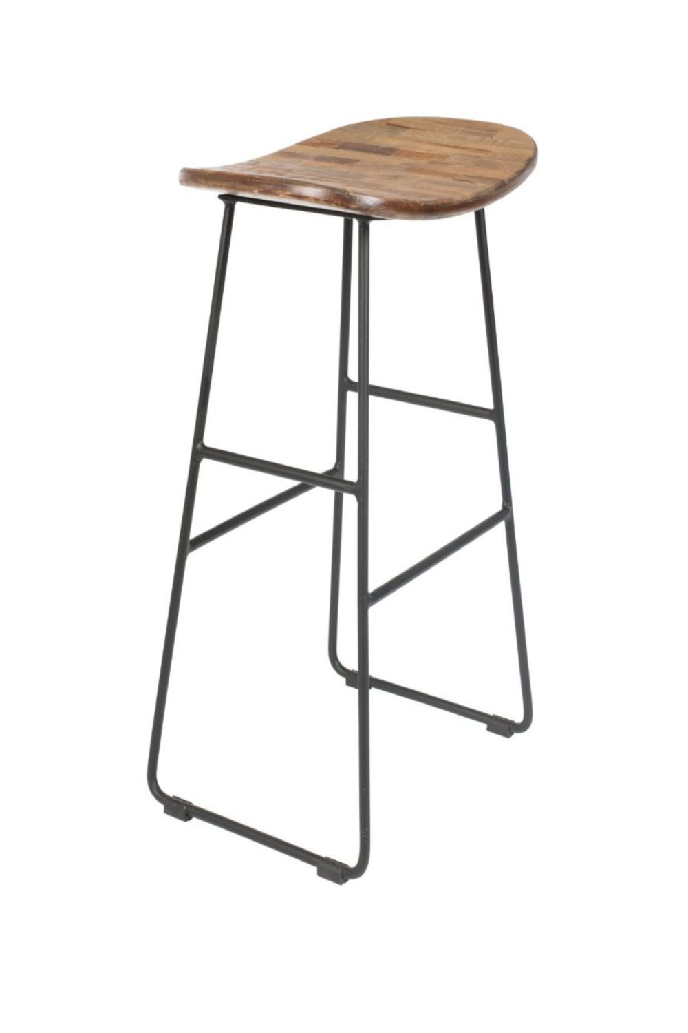 Modern European furniture - Brown Saddle Counter Stool - www.oroa.com | Oroa.com