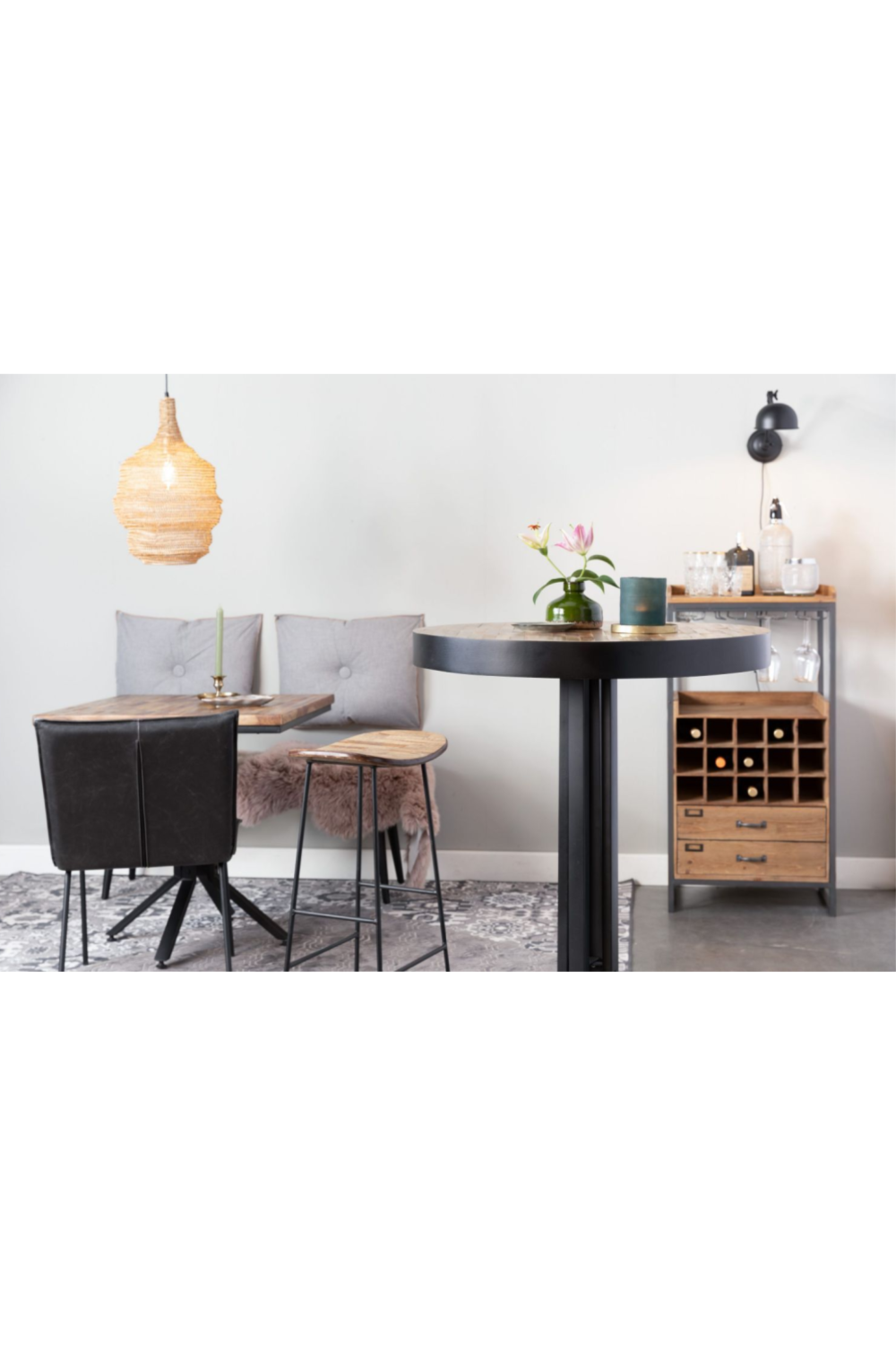Modern European furniture - Brown Saddle Counter Stool - www.oroa.com | Oroa.com