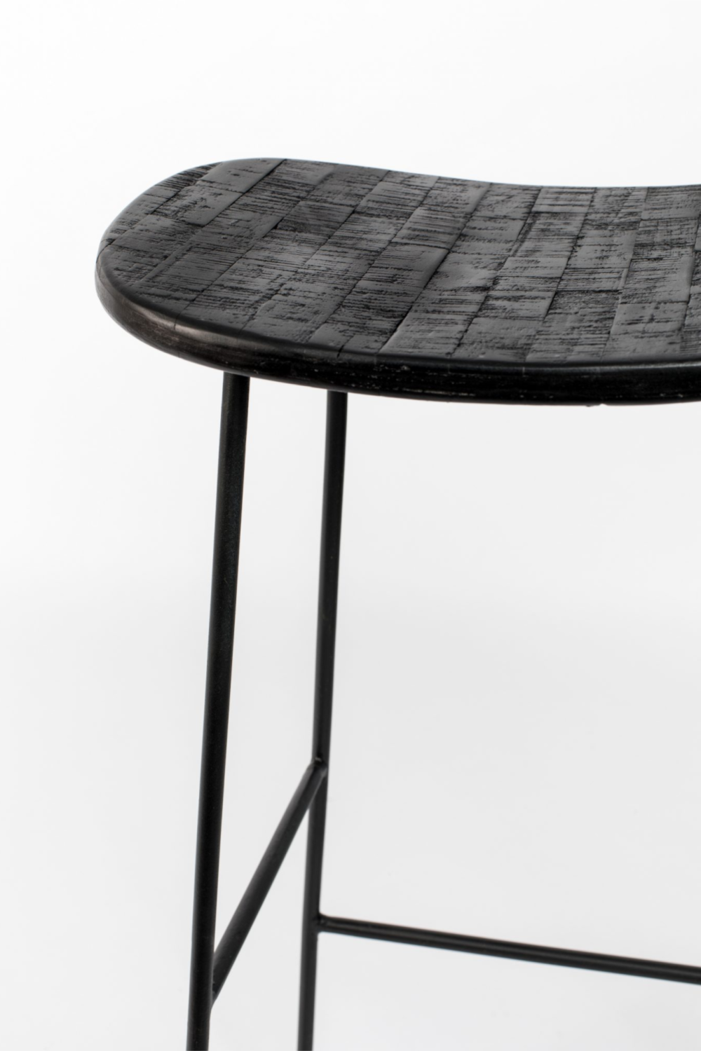 Wood Saddle Bar Stool | DF Tangle | Oroa.com
