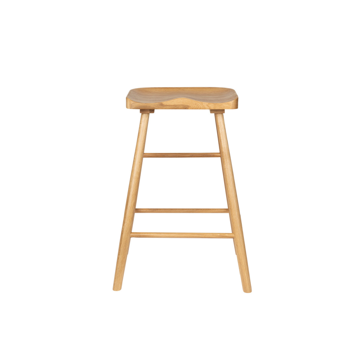 Modern European furniture - Oak Wood Counter Stool - www.oroa.com | Oroa.com