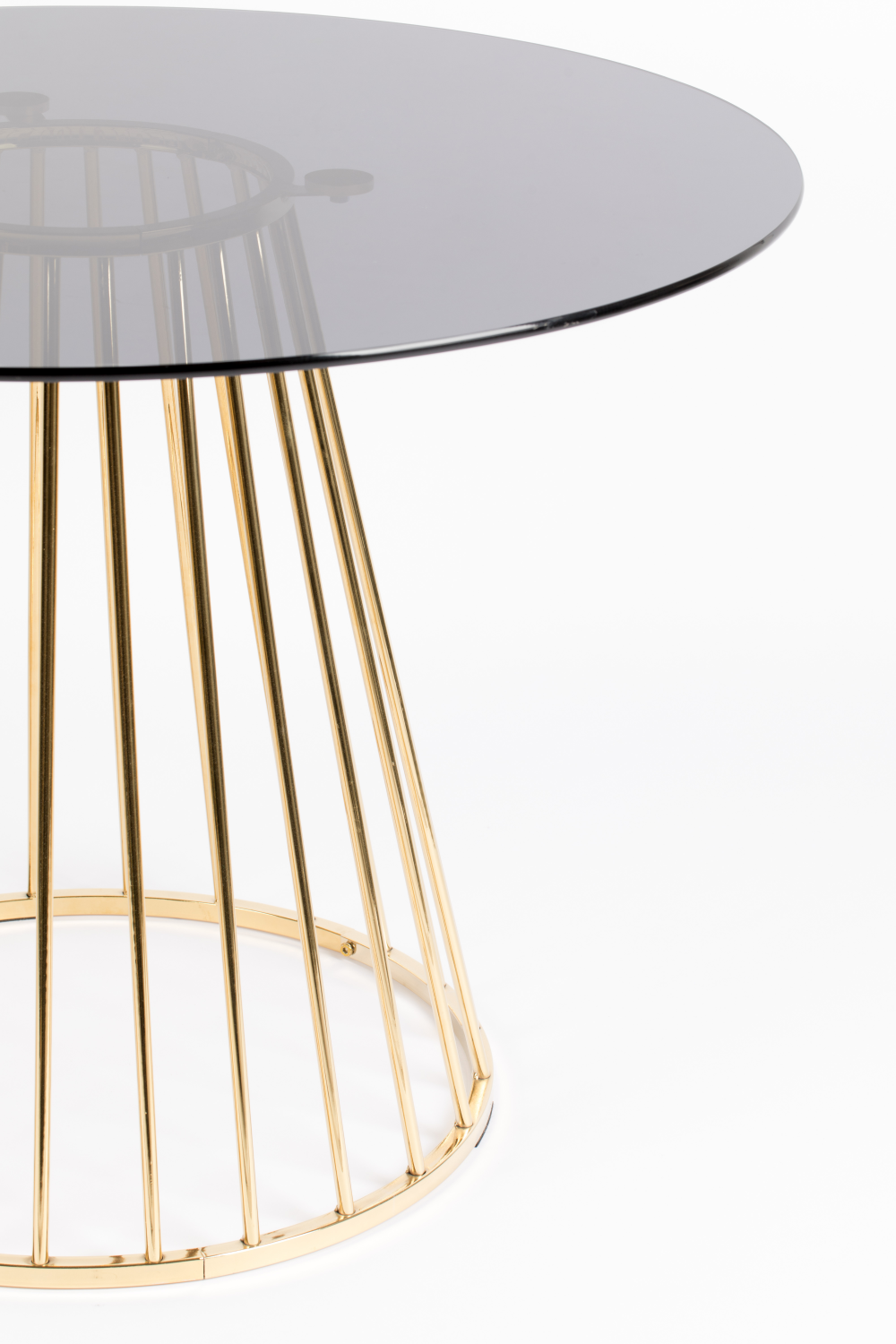Round Glass Dining Table | DF Floris | OROA.com