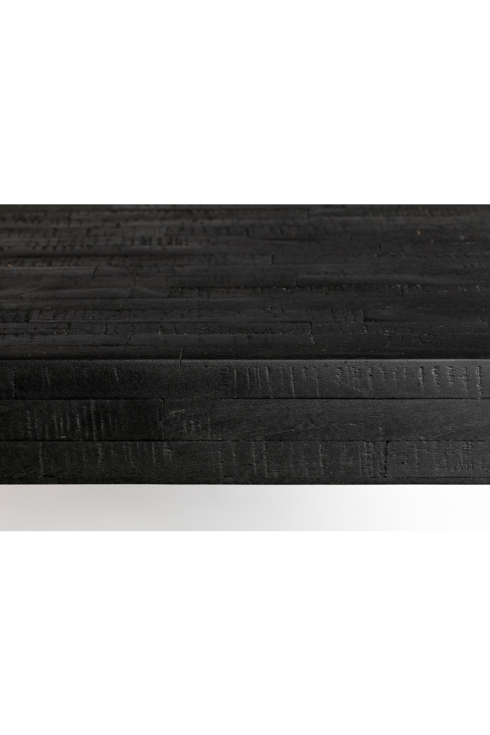 Black Lacquered Teak Dining Table | DF Suri | Oroa.com