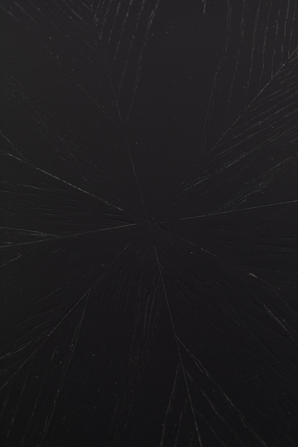 Round Black Wood Dining Table | DF Fabio | Oroatrade.com