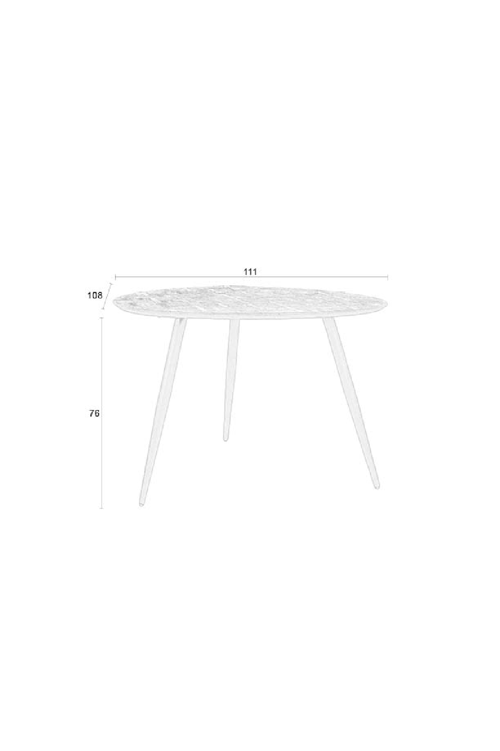 Teak Dining Table | DF Webster | OROA.com