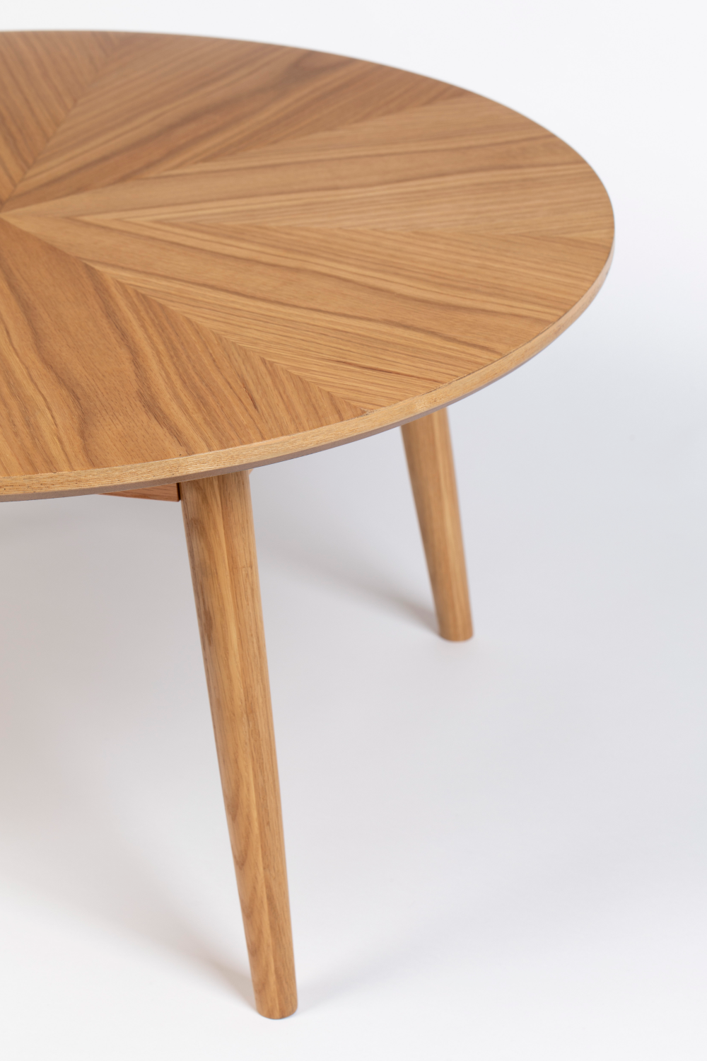 Round Oak Coffee Table | DF Fabio | Oroa.com