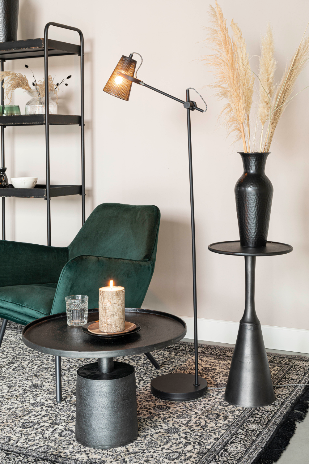 Aluminum Round Coffee Table | DF Mason | Oroa.com