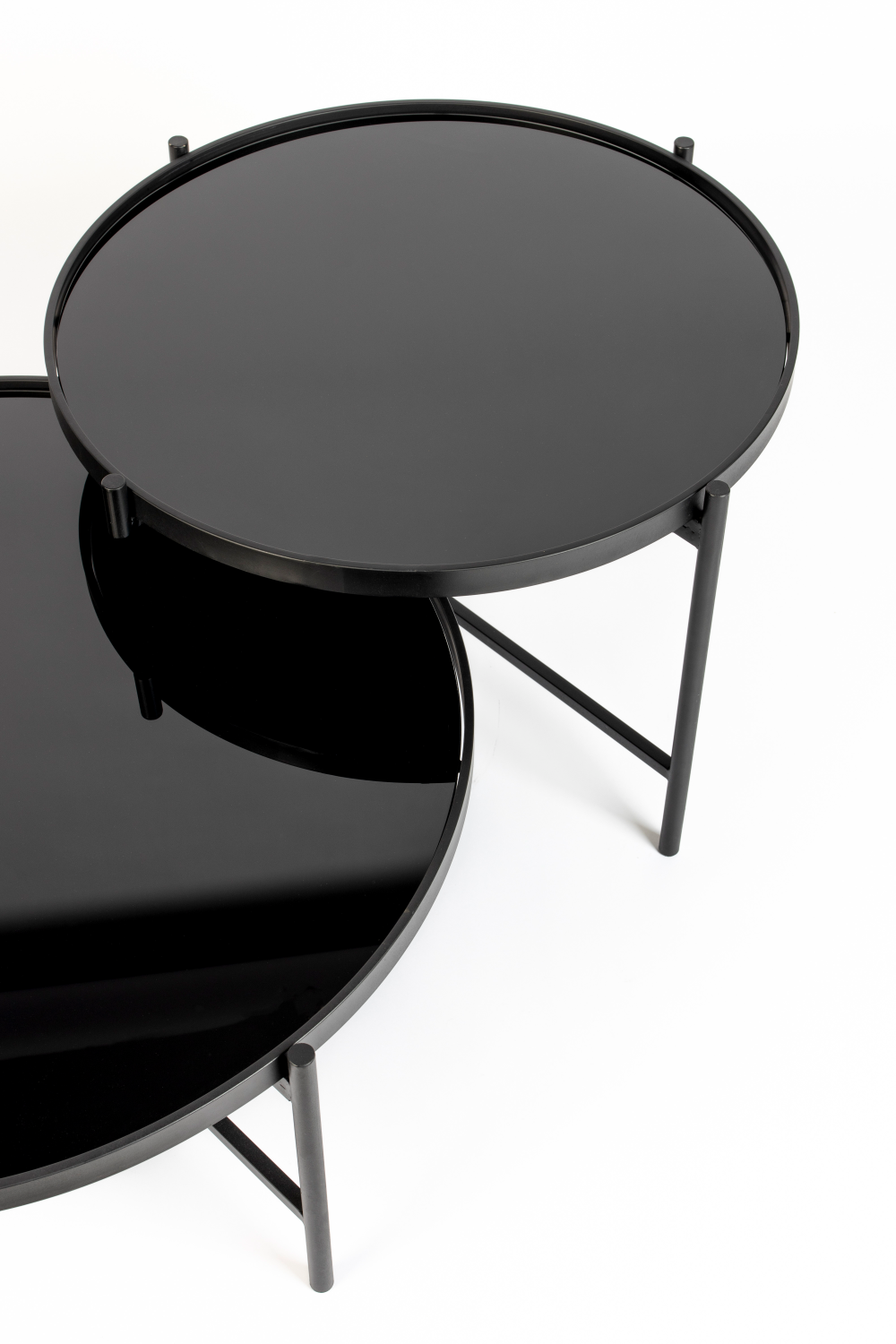 Black Contemporary Coffee Table | DF Li | OROA.com