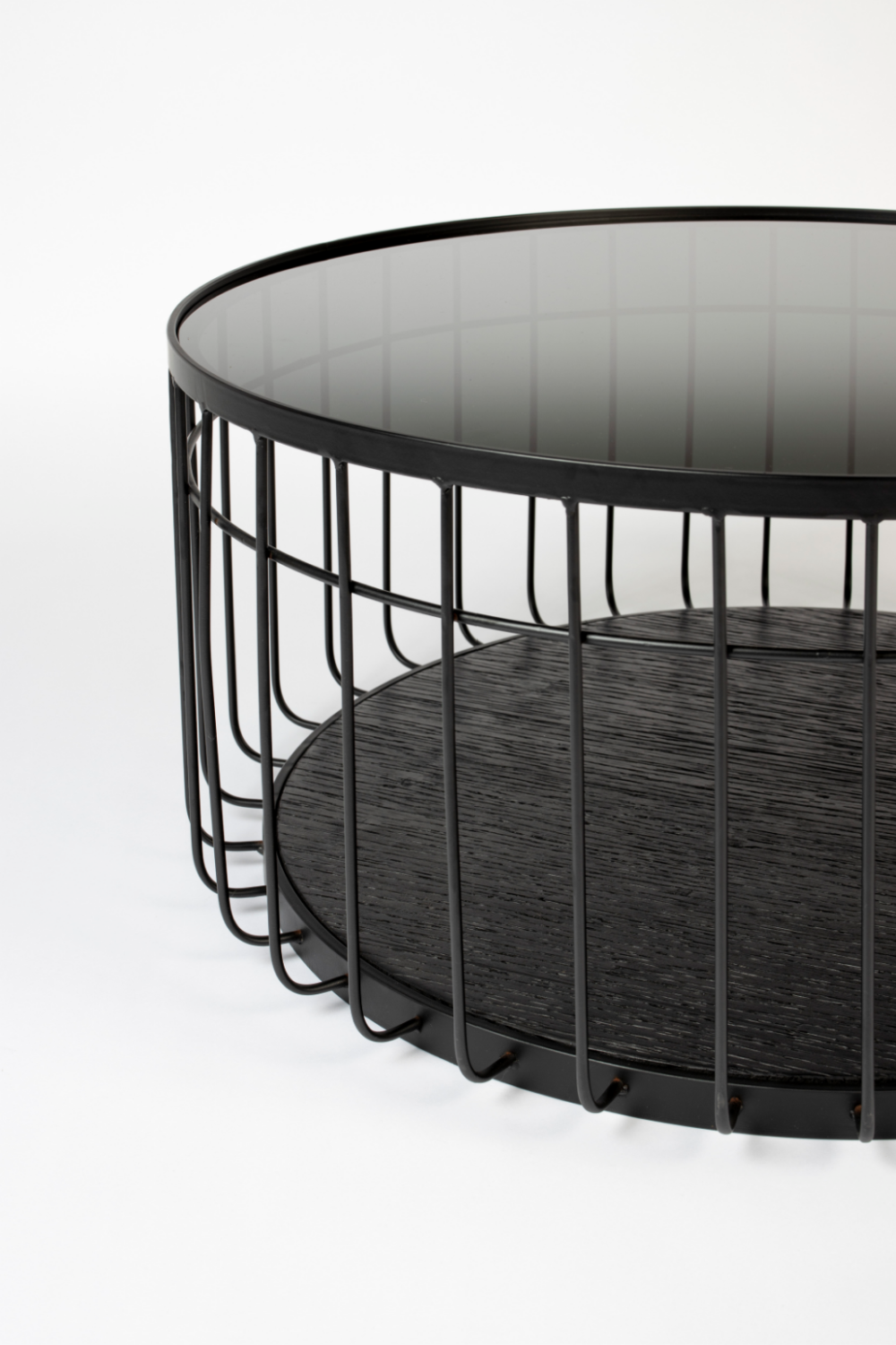 Black Industrial Coffee Table | DF Lance | OROA.com