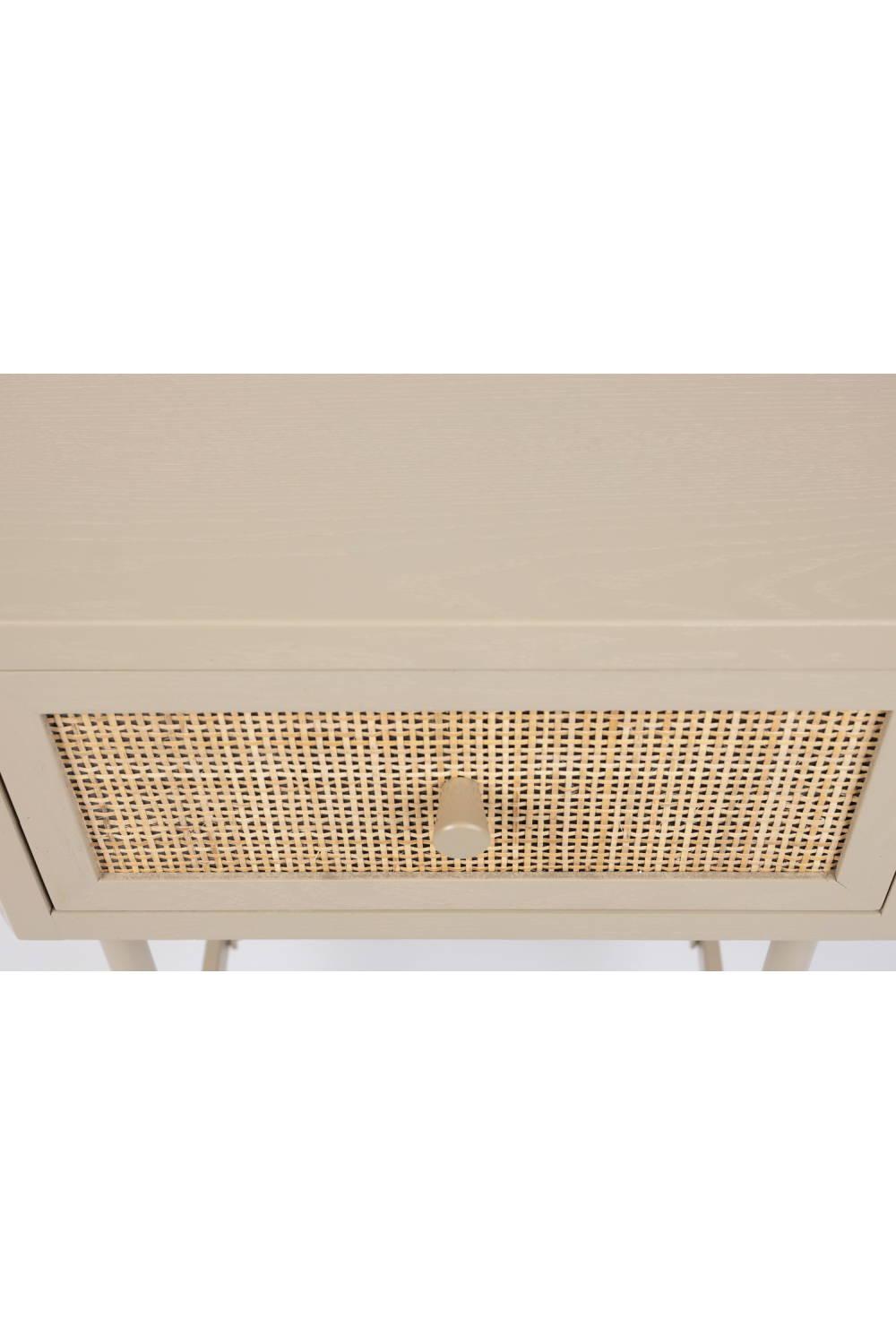 Beige Lacquered Side Table | DF Amaya | OROA.com