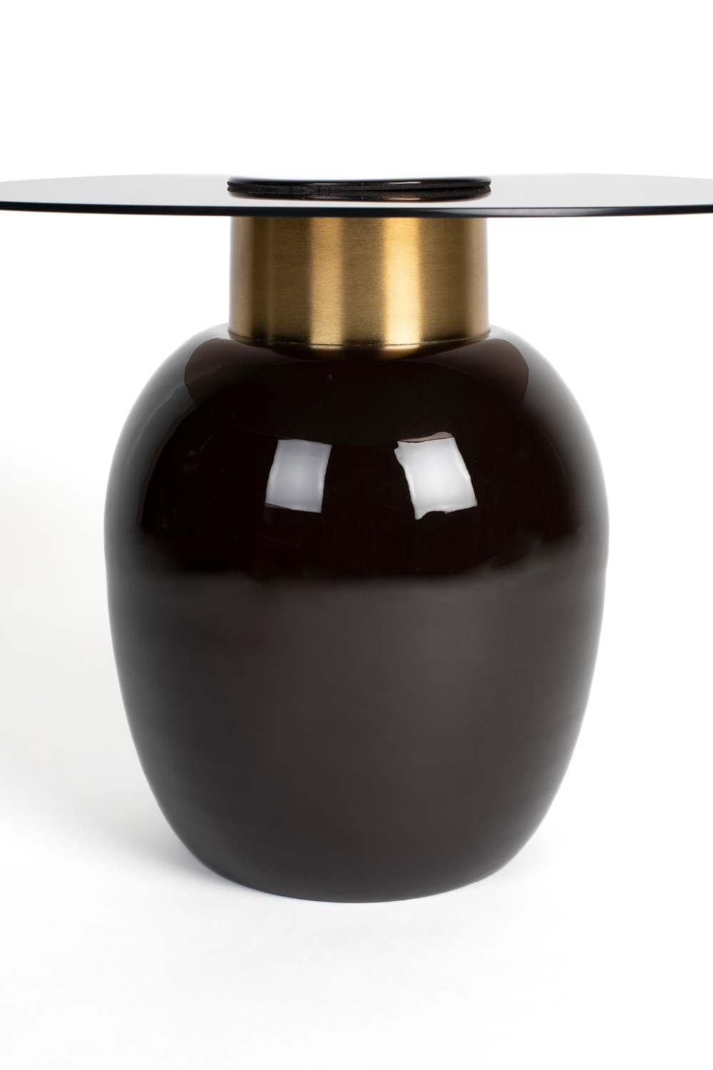 Glass Modern Side Table | DF Mohra | OROA.com