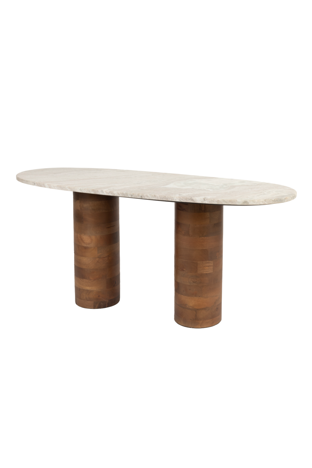 Marble Oval Coffee Table | DF Kouk | OROA.com