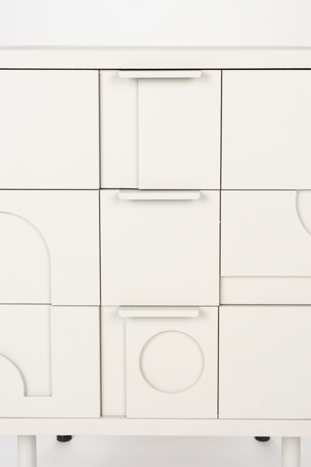 White Wooden Bedstand | DF Funk | OROA.com