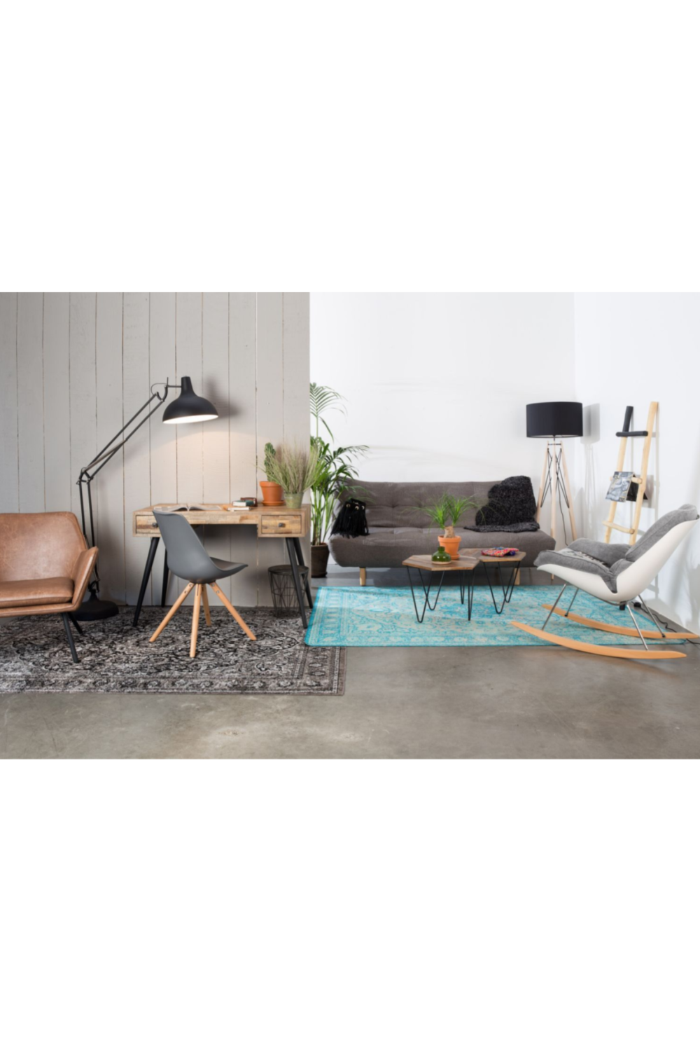 Recycled Teak Desk | DF Leo | OROA.com