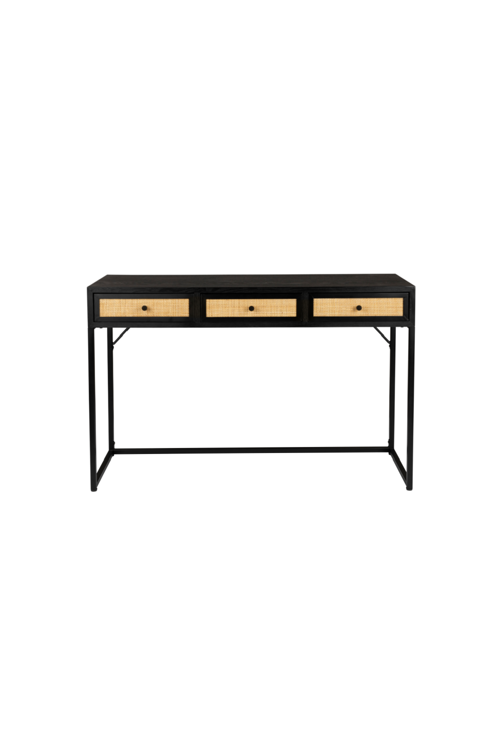 Modern Black Wood Console Table | DF Guuji | OROA.com