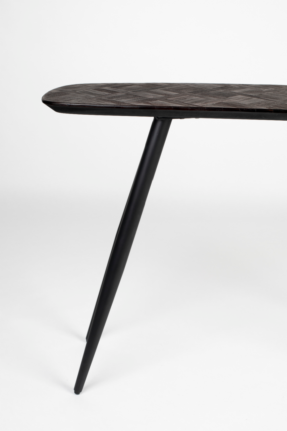 Brown Teak Console Table | DF Webster | OROA.com