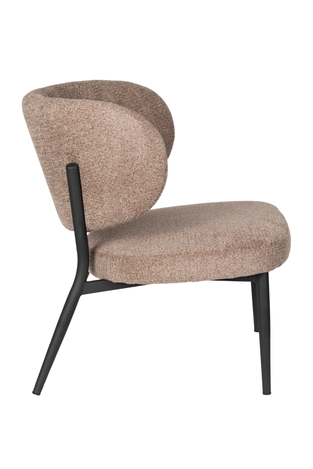 Curved-Back Lounge Chairs (2) | DF Sanne | OROA.com