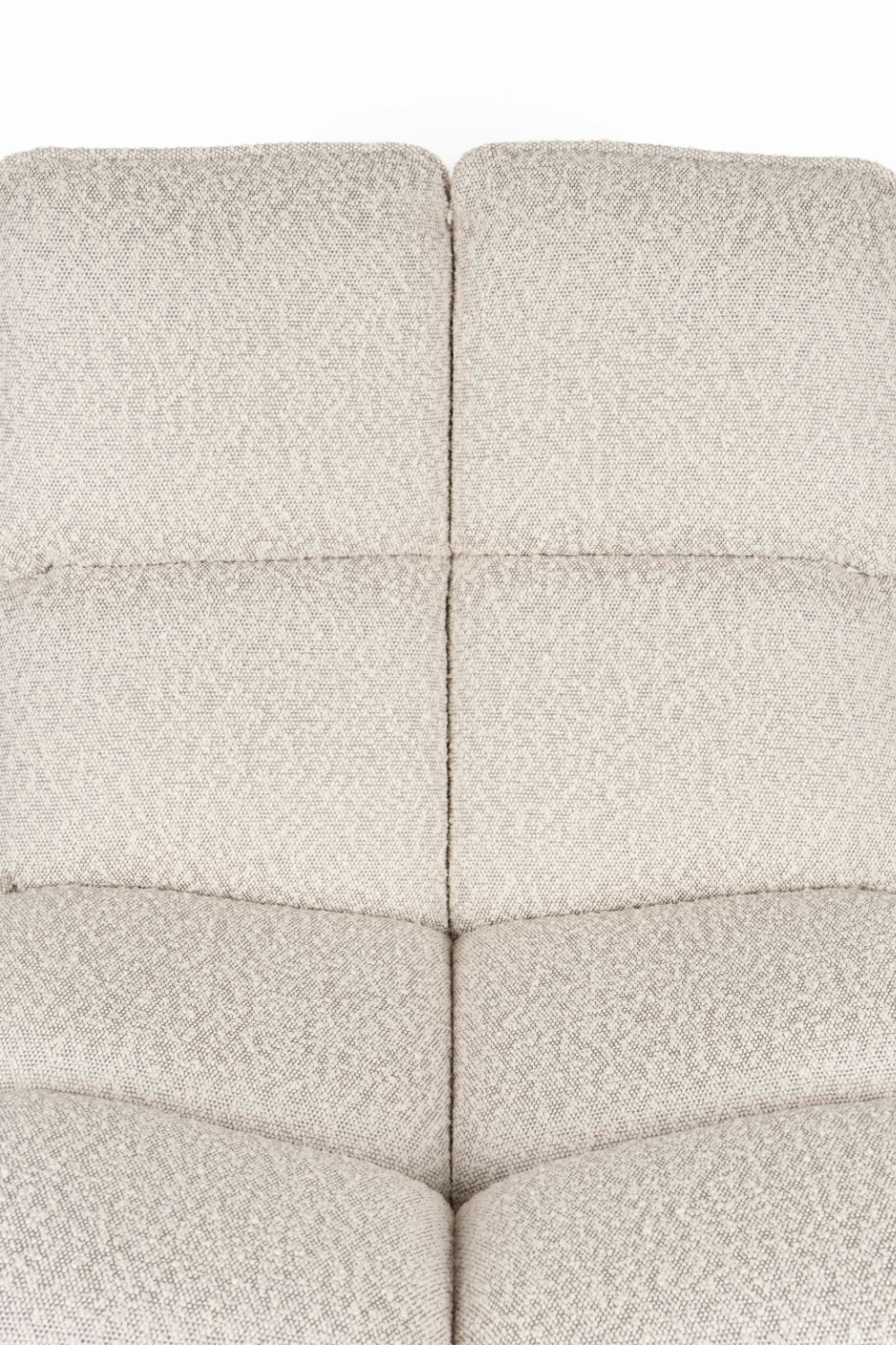 Channeled White Lounge Chair | DF Bros | OROA.com