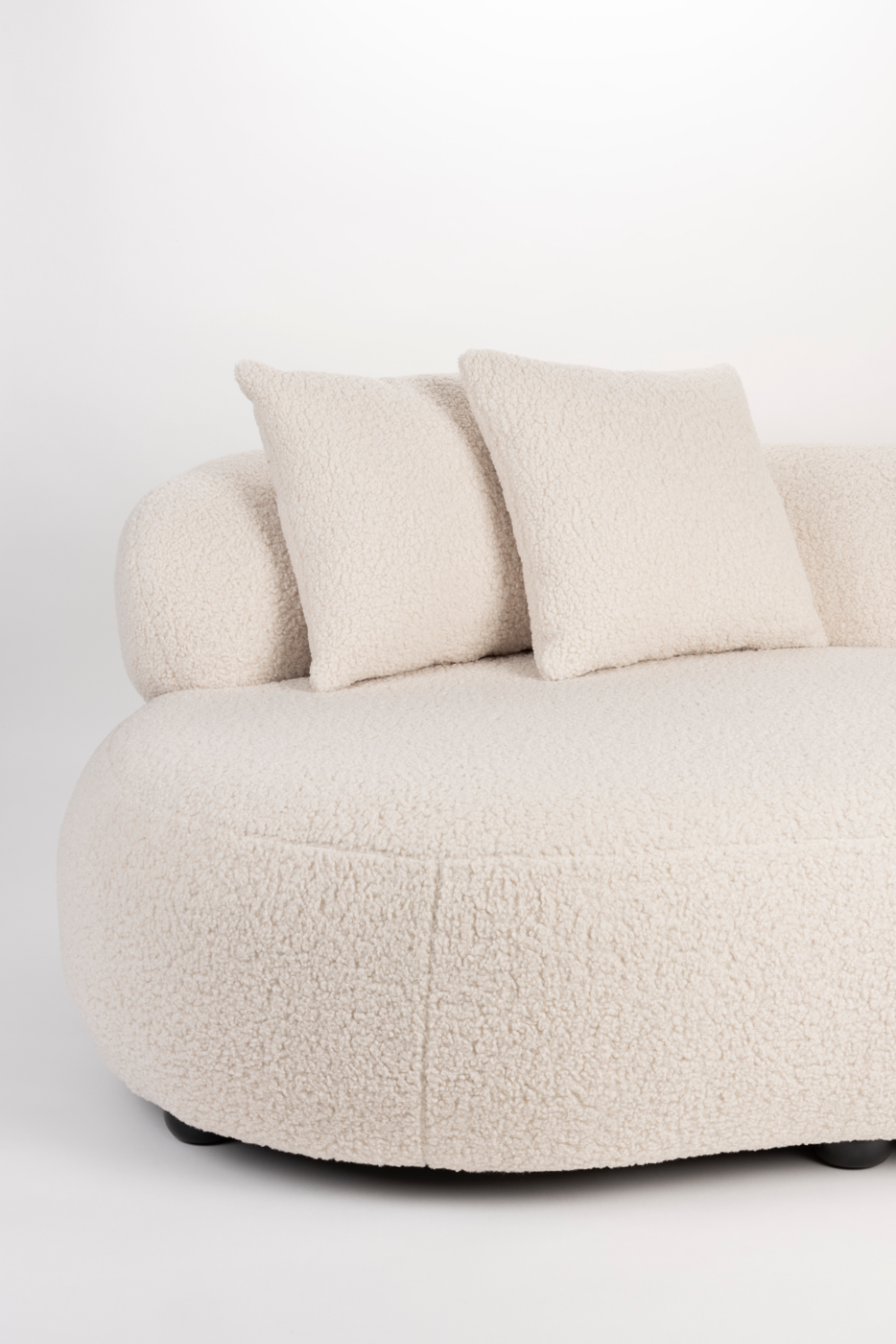 White Curved Sofa | DF Noxx | OROA.com