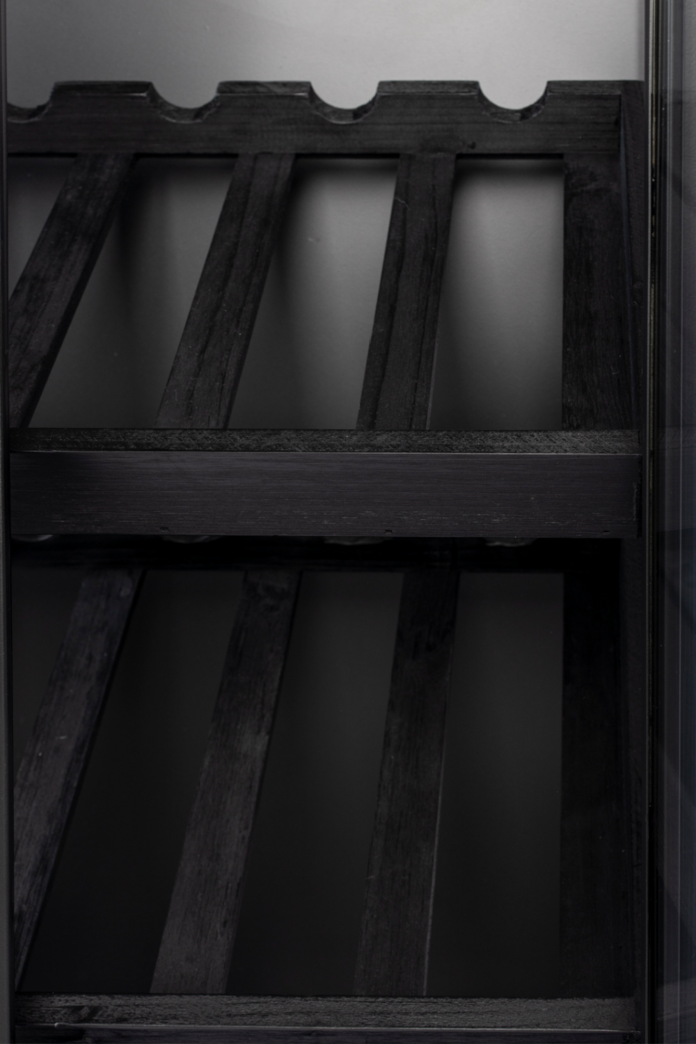 Black Wooden Wine Cabinet | Oroa.com