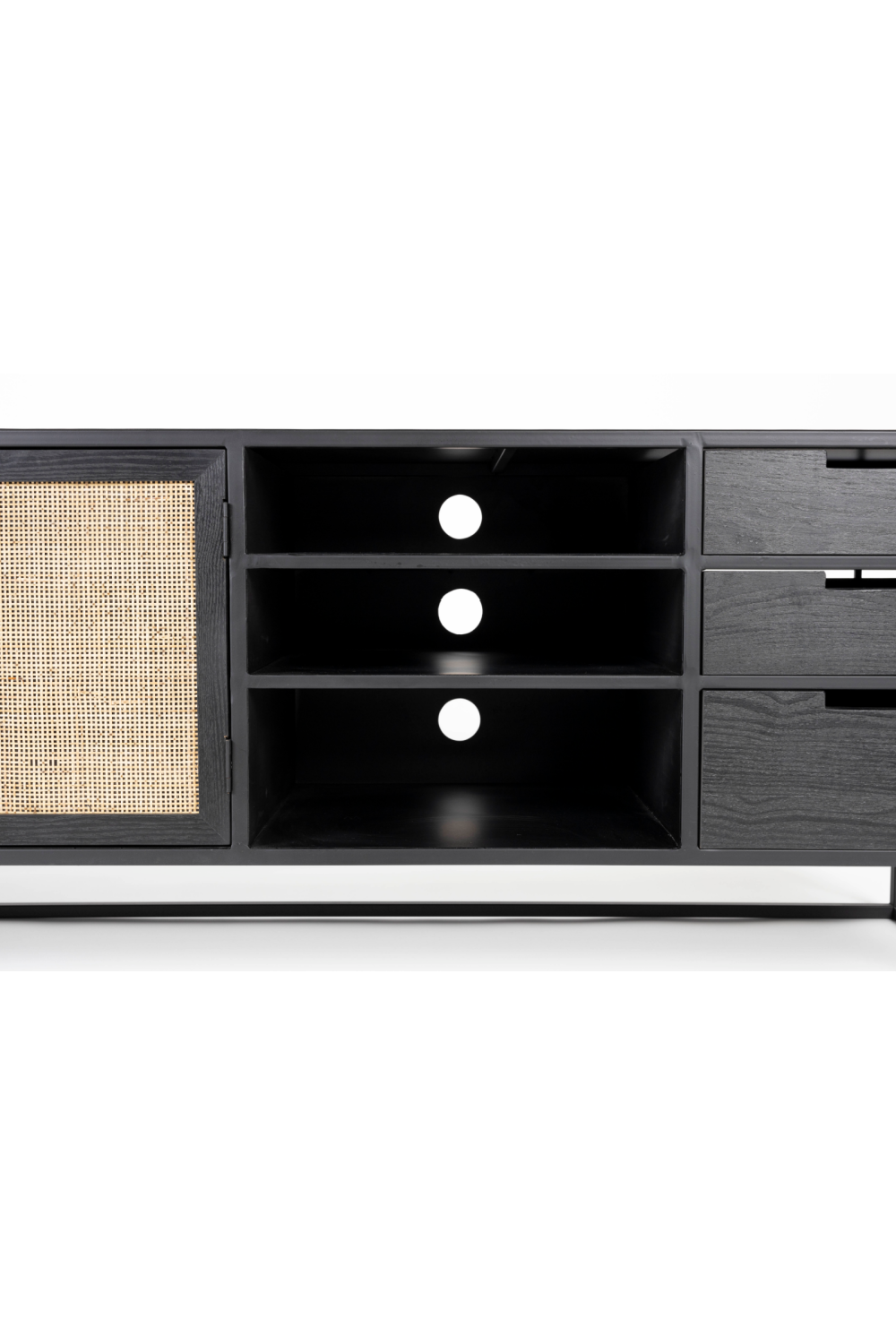 Black Wooden Sideboard | DF Guuji | OROA.com