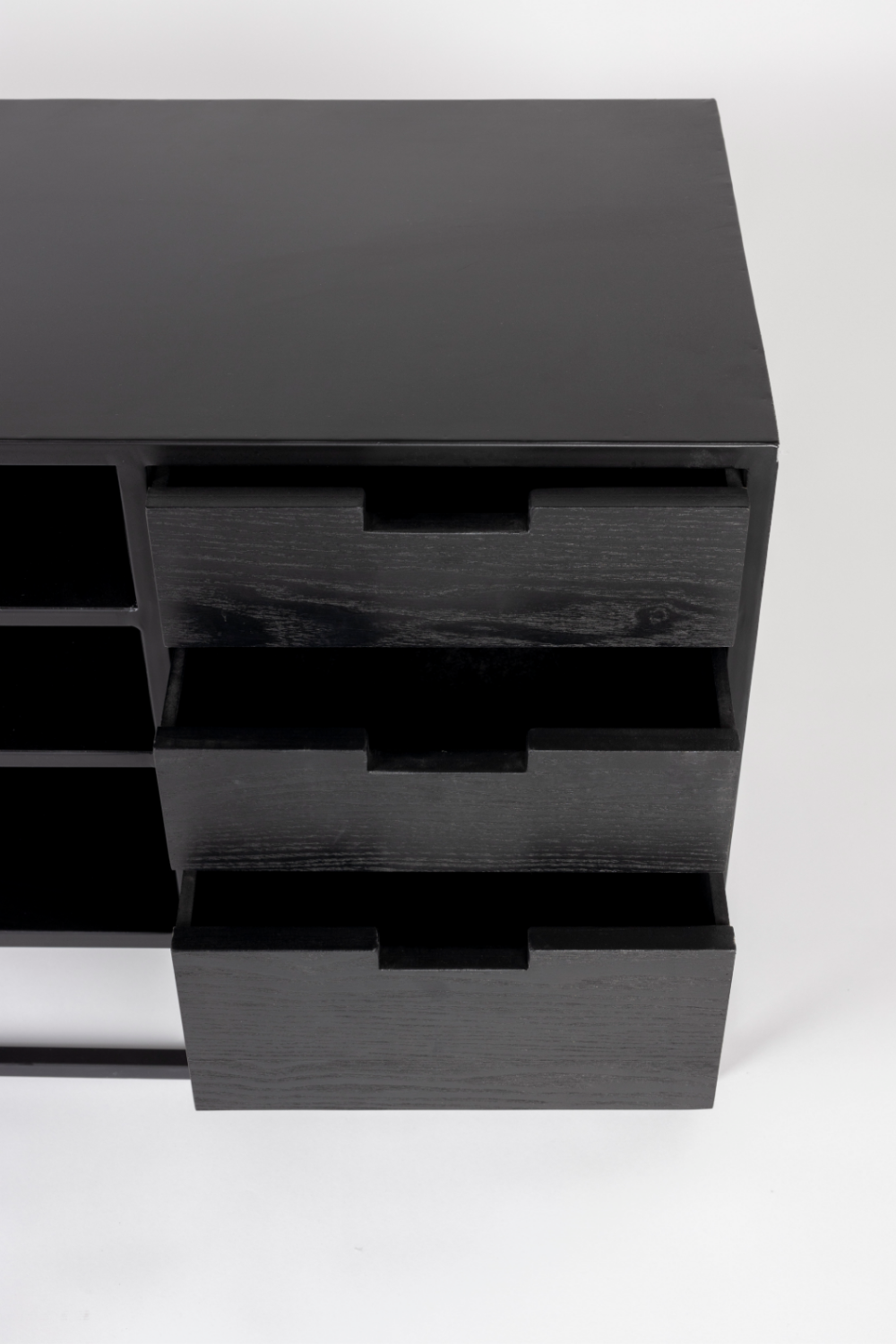 Black Wooden Sideboard | DF Guuji | OROA.com