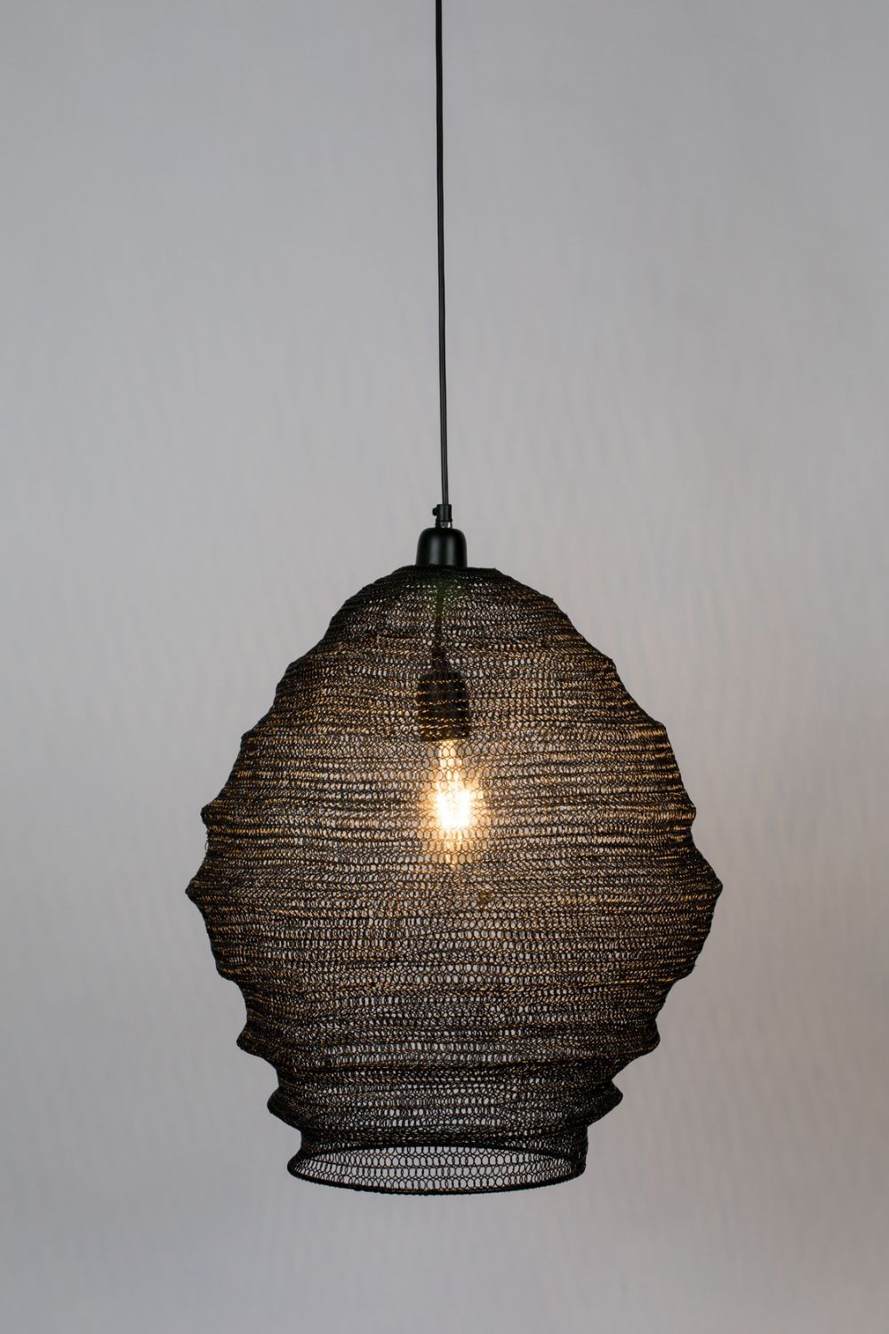 Black Iron Mesh Pendant Lamp | DF Lena | Oroa.com