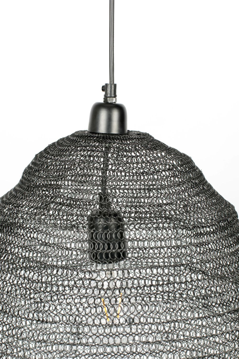 Black Iron Mesh Pendant Lamp | DF Lena | Oroa.com