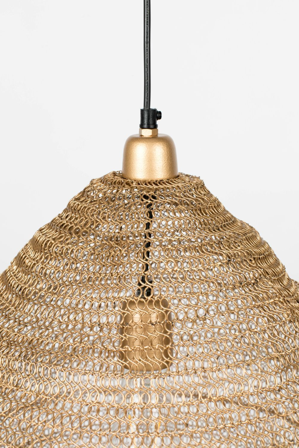 Brass Iron Mesh Pendant Lamp | DF Lena | Oroa.com