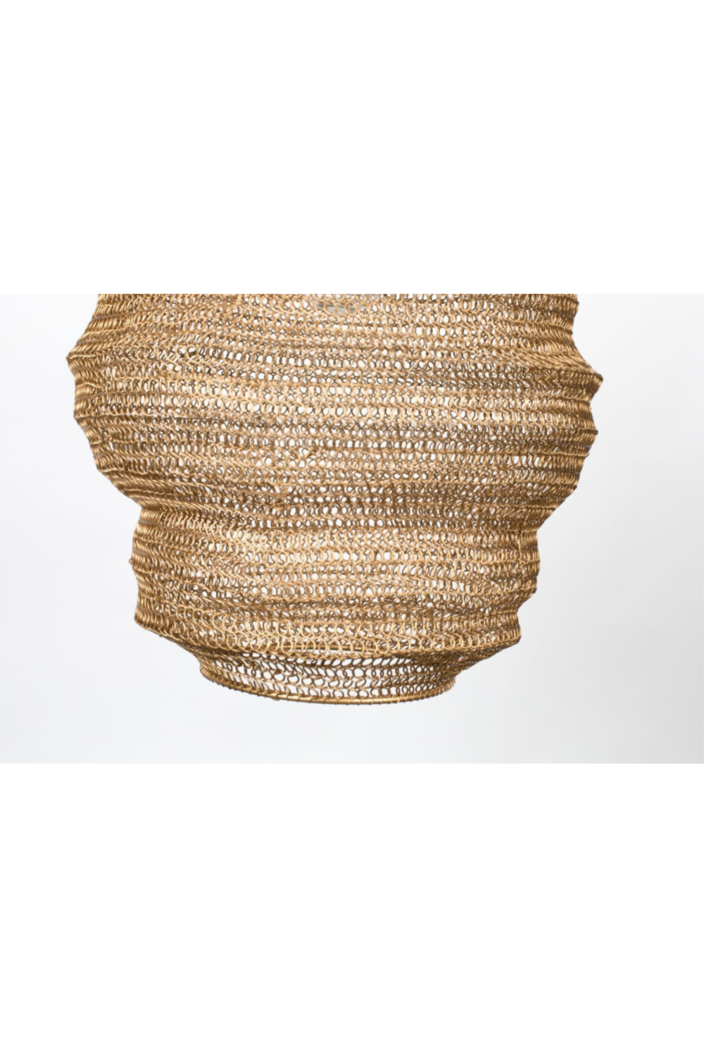 Brass Iron Mesh Pendant Lamp | DF Lena | Oroa.com