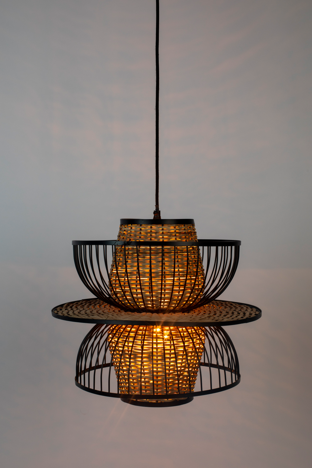 Cane Webbing Pendant Lamp | DF Carmen | Oroatrade.com