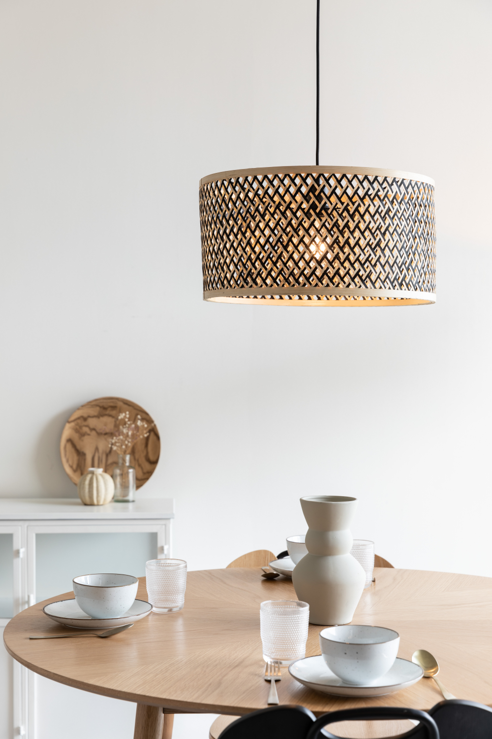 Bamboo Canopy Pendant Lamp | DF Isla | OROA.com