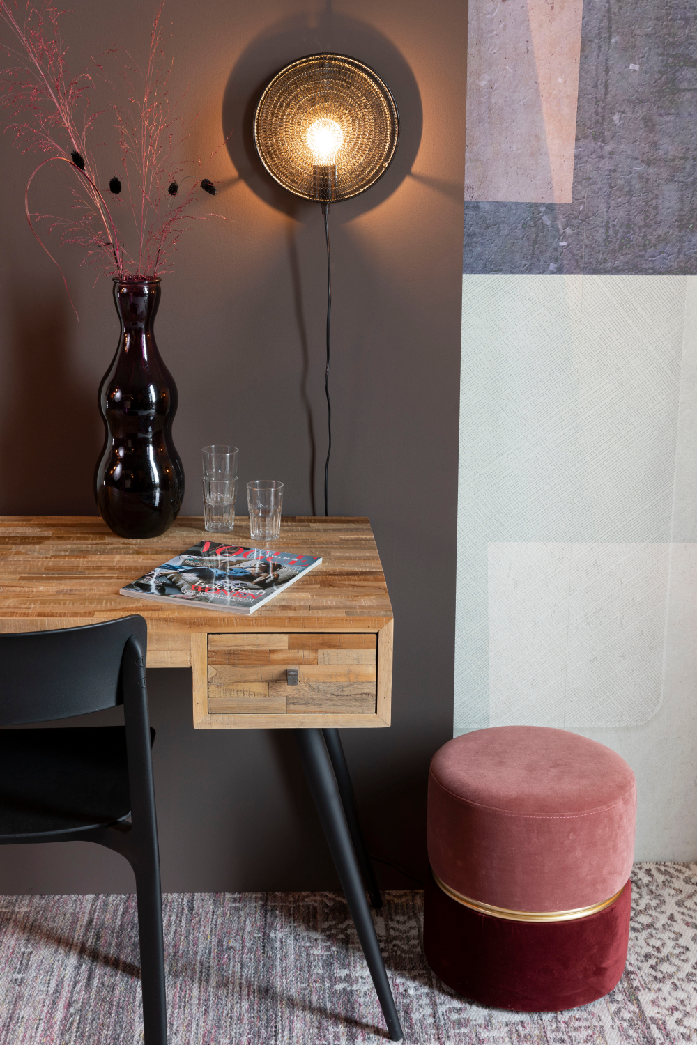 Circular Contemporary Wall Lamp | Oroa.com