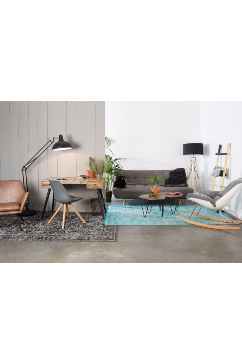 Blue Oriental Carpet 5' x 7'5" | DF Chi | Oroatrade.com