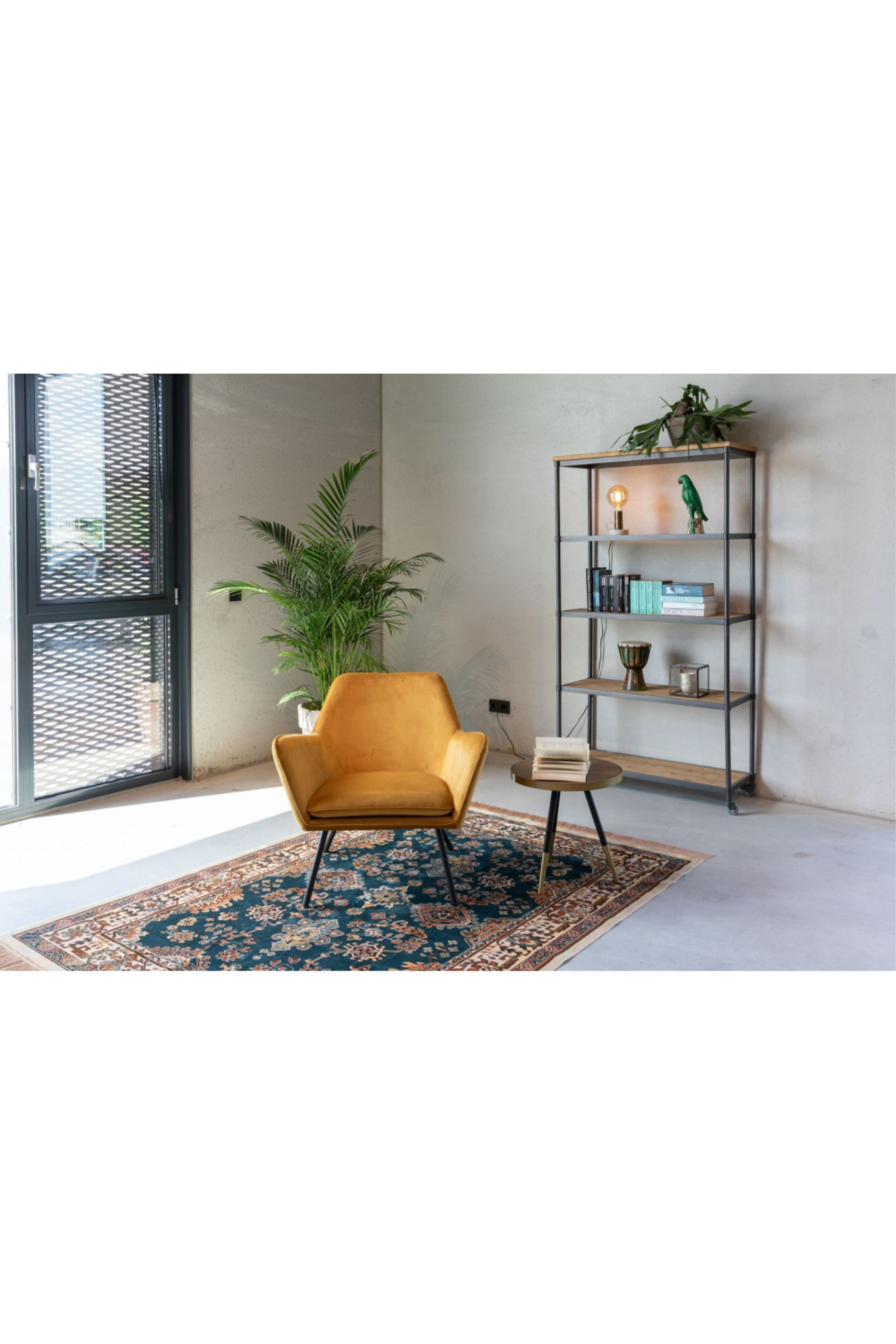 Persian Style Viscose Carpet 5' x 7'5" | DF Raz | Oroa.com