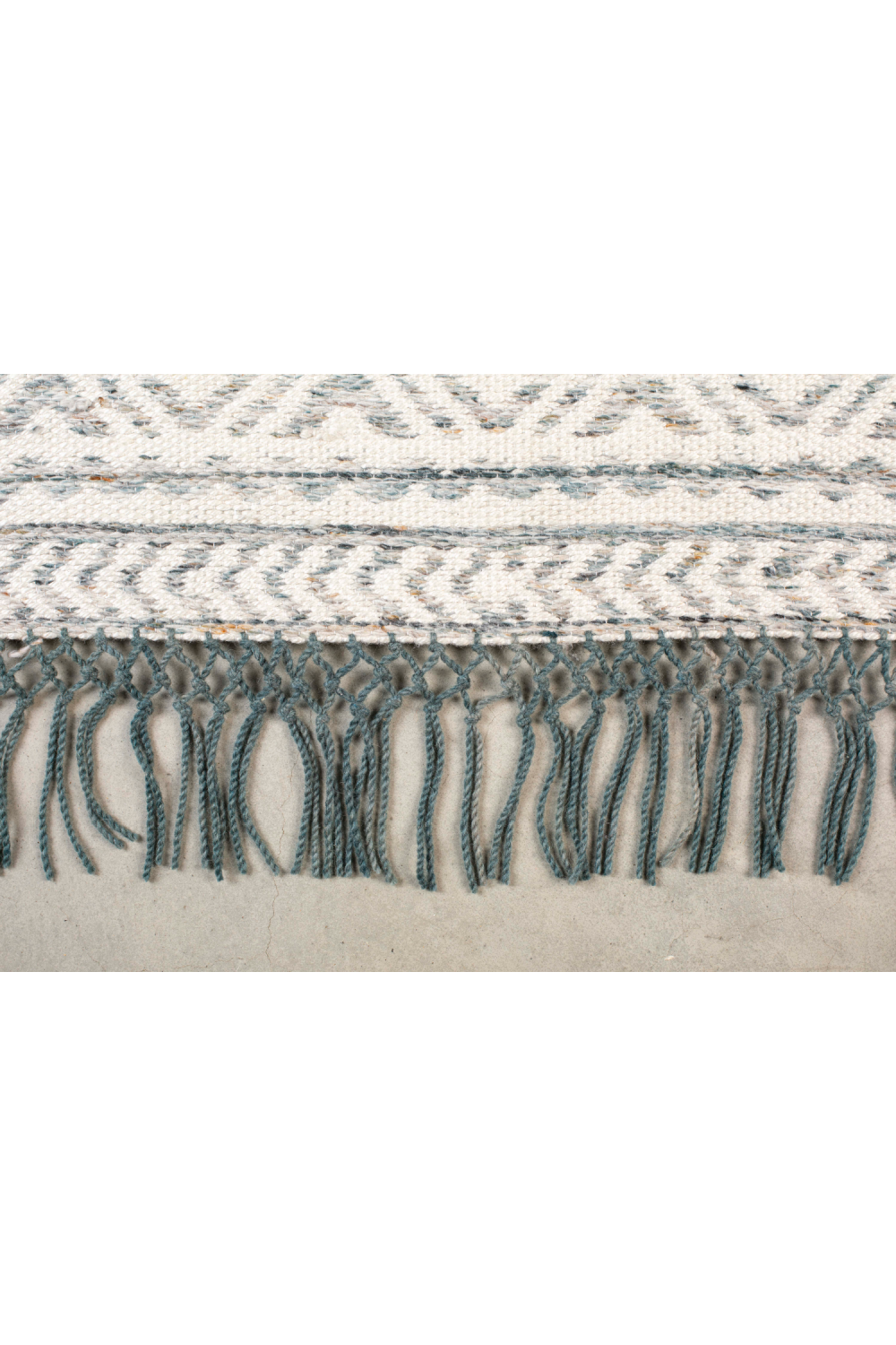 Handwoven Blue Carpet | DF Liv | OROA.com