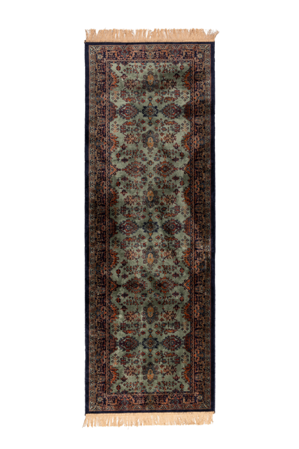 Oriental Fringed Carpet 8' x 3' | DF Raz | OROA.com